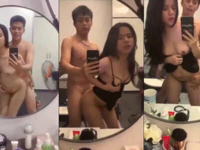 Xem clip doggy em ở bàn trang điểm còn hỏi có em mỏi chân không