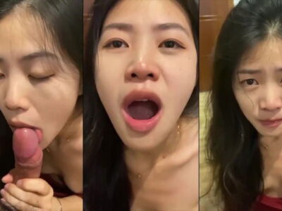 Xem clip xuất tinh đầy miệng em nuốt ngon lành